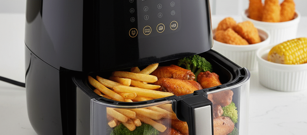 A Melhor Air Fryer Custo Benefício de 2026 (Análise TOP 4)