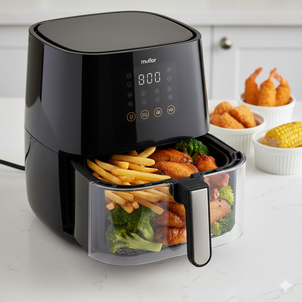 A Melhor Air Fryer Custo Benefício de 2026 (Análise TOP 4)